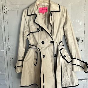 Betsy Johnson trench coat